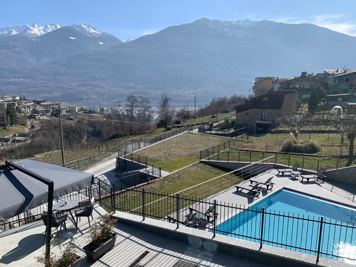 Guest House Le Cassandre Sondrio Exterior foto